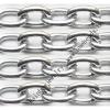 Aluminum Chains Link's Size : 17.6x11.4mm, Sold by Group