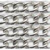 Aluminum Chains Link's Size : 17.7x12.1mm, Sold by Group