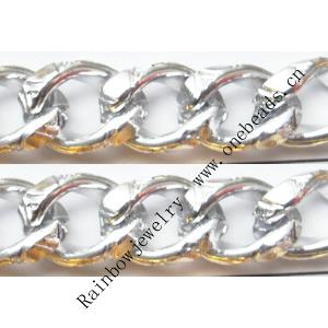Aluminum Chains Link's Size : 16x10.6mm, Sold by Group