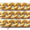 Aluminum Chains Link's Size : 17x11.3mm, Sold by Group