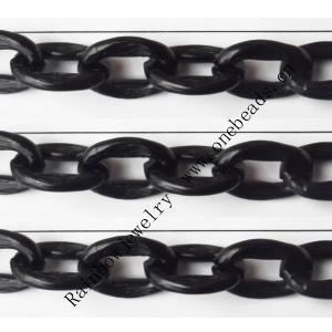 Aluminum Chains Link's Size : 16.9x12.1mm, Sold by Group