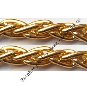 Aluminum Chains Link's Size : 19x11.5mm, Sold by Group