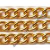 Aluminum Chains Link's Size : 13.6x9.6mm, Sold by Group