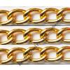 Aluminum Chains Link's Size : 15x9.8mm, Sold by Group