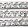 Aluminum Chains Link's Size : 12.6x9.2mm, Sold by Group  