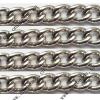 Aluminum Chains Link's Size : 11.2x8.8mm, Sold by Group  