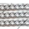 Aluminum Chains Link's Size : 11.2x8.8mm, Sold by Group  