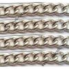 Aluminum Chains Link's Size : 10.5x7.9mm, Sold by Group  