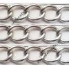 Aluminum Chains Link's Size : 11.2x14mm, Sold by Group  