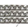 Aluminum Chains Link's Size : 11.2x7mm, Sold by Group  
