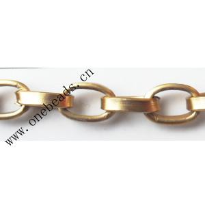 Aluminum Chains Link's Size : 12x8mm, Sold by Group  