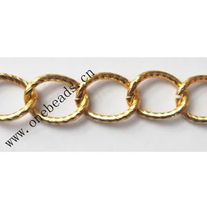 Aluminum Chains Link's Size : 17.8x13.7mm, Sold by Group  