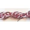 Aluminum Chains Link's Size : 13.7x10.5mm, Sold by Group  