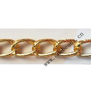 Aluminum Chains Link's Size : 13.5x8.3mm, Sold by Group  