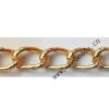 Aluminum Chains Link's Size : 13.5x8.7mm, Sold by Group  