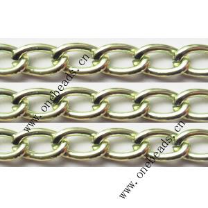 Aluminum Chains Link's Size : 11.6x6.7mm, Sold by Group  