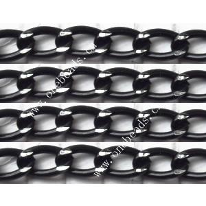 Aluminum Chains Link's Size : 11.6x6.7mm, Sold by Group  