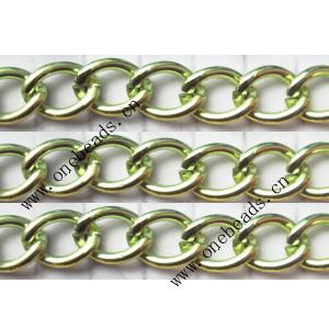 Aluminum Chains Link's Size : 11.5x8.3mm, Sold by Group  
