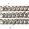 Aluminum Chains Link's Size : 9x7mm, Sold by Group  