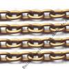 Aluminum Chains Link's Size : 8.4x5.7mm, Sold by Group  