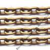 Aluminum Chains Link's Size : 8.4x5.7mm, Sold by Group  