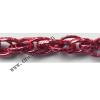 Aluminum Chains Link's Size : 11.2x7.4mm, Sold by Group  