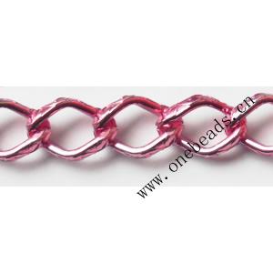 Aluminum Chains Link's Size : 11x7.6mm, Sold by Group  