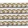 Aluminum Chains Link's Size : 8.7x5.6mm, Sold by Group  