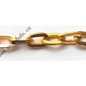 Aluminum Chains Link's Size : 8.3x5mm, Sold by Group  