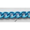 Aluminum Chains Link's Size : 7.7x5.4mm, Sold by Group  