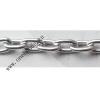 Aluminum Chains Link's Size : 8.2x5mm, Sold by Group  