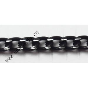 Aluminum Chains Link's Size : 6.5x4.4mm, Sold by Group  