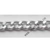 Aluminum Chains Link's Size : 6.5x4.4mm, Sold by Group  