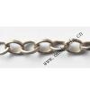 Aluminum Chains Link's Size : 7.7x6.1mm, Sold by Group  