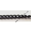 Aluminum Chains Link's Size : 5.5x3.6mm, Sold by Group  