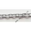 Aluminum Chains Link's Size : 5.3x3.5mm, Sold by Group  