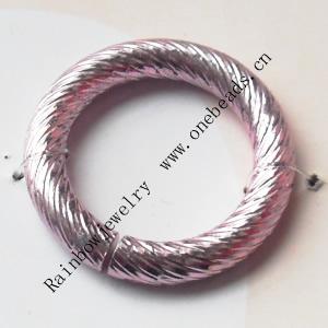 Aluminum Ring, 3.7x24mm Sold by Bag
