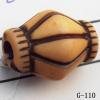 Imitate Wood Acrylic Beads, Lantern, 13x10mm, Hole:2mm, Sold by Bag