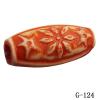 Imitate Wood Acrylic Beads, Drum, 19x7mm, Hole:2.5mm, Sold by Bag