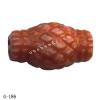 Imitate Wood Acrylic Beads, Vase, 11x6mm, Hole:1mm, Sold by Bag
