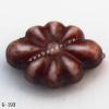 Imitate Wood Acrylic Beads, Twist, 12x8mm, Hole:1mm, Sold by Bag