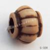 Imitate Wood Acrylic Beads, Fat Bottle, 7x10mm, Hole:3.5mm, Sold by Bag