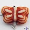 Imitate Wood Acrylic Beads, 9x5mm, Hole:1mm, Sold by Bag