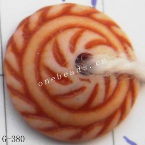 Imitate Wood Acrylic Beads, Rondelle, 11x4mm, Hole:1.5mm, Sold by Bag