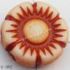 Imitate Wood Acrylic Beads, 10x4mm, Hole:1.5mm, Sold by Bag