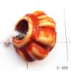 Imitate Wood Acrylic Beads, Fat Bottle, 7x10mm, Hole:4mm, Sold by Bag