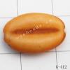 Imitate Wood Acrylic Beads, 15x10mm, Hole:1mm, Sold by Bag