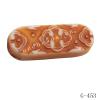 Imitate Wood Acrylic Beads, 19x7x4mm, Hole:1.5mm, Sold by Bag