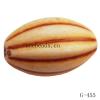 Imitate Wood Acrylic Beads, Oval, 24x14mm, Hole:2mm, Sold by Bag