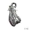 Antique Silver Acrylic Pendant, Vegetables 12x23mm Hole:2.5mm, Sold by Bag